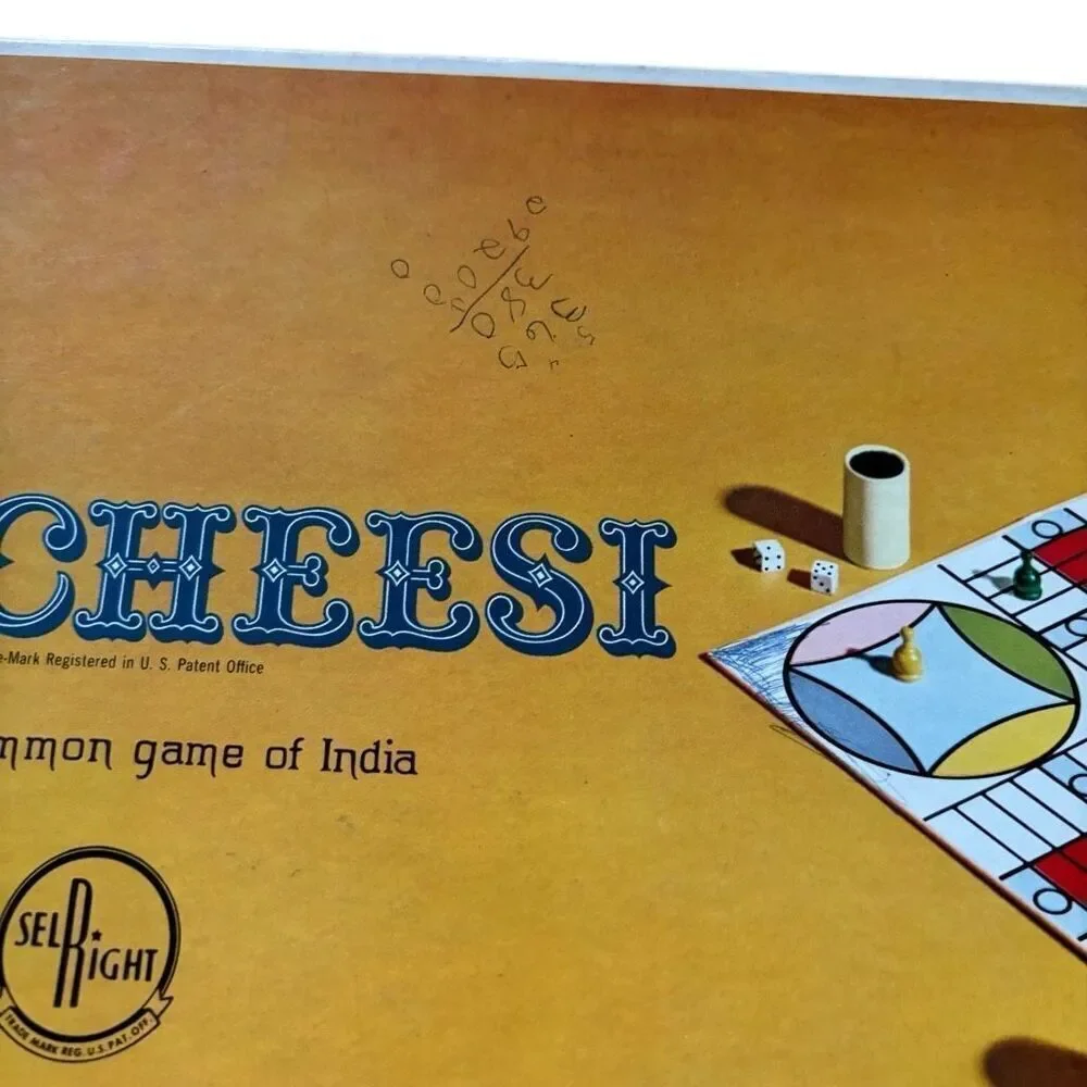 Parcheesi Popular Edition 1967 Selchow & Righter Game